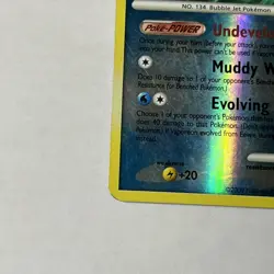 Vaporeon 34/111 Rising Rivals Reverse Holo Card Lightly Played - Image 3