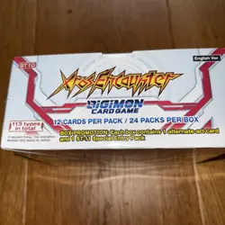Digimon Card Game: BT-10: Xros Encounter Booster Display Box :: - Image 4