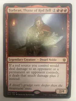1x Torbran, Thane of Red Fell - Throne of Eldraine - NM - MTG - Image 1