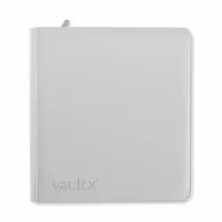 Vault X White Edition 12 Pocket Exo-Tec Zip Binder - BRAND NEW - VaultX Pokemon - Image 1