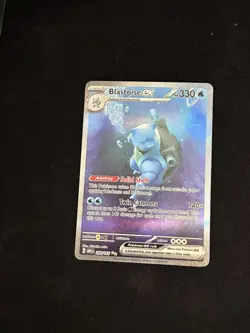 Pokemon Blastoise ex 200/165 Special Illustration Rare Sv: Scarlet & Violet 151 - Image 1