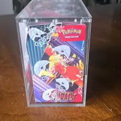 Pokemon Scarlet & Violet Destined Rivals Booster Box Sealed in Acrylic Case - Image 2