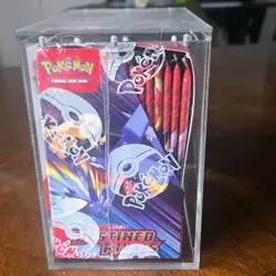 Pokemon Scarlet & Violet Destined Rivals Booster Box Sealed in Acrylic Case - Image 4