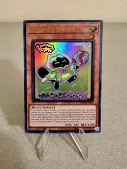Yu-Gi-Oh! Lollipo ☆ Yummy JUSH-EN018 Ultra Rare Near Mint - Image 1