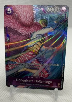 One Piece near mint alt art Donquixote Doflamingo The Best Vol.2 PRB02-011 - Image 1