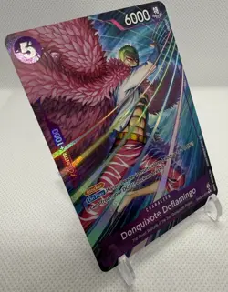 One Piece near mint alt art Donquixote Doflamingo The Best Vol.2 PRB02-011 - Image 2
