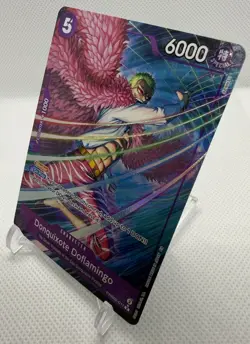 One Piece near mint alt art Donquixote Doflamingo The Best Vol.2 PRB02-011 - Image 3