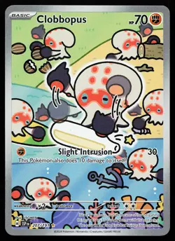 Clobbopus 207/191 Holo Illustration Rare Surging Sparks Pokemon Card - Image 1
