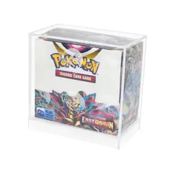 BCW Clear Spectrum Booster Box Display Case For Nintendo-era Pokemon TCG Card UV - Image 1
