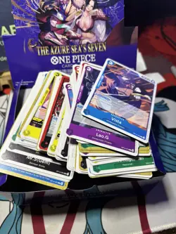 One Piece TCG OP14 The Azure Sea’s Seven Bulk common uncommon about 300 cards - Image 3