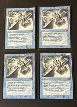 Flash Counter MTG x4 Legends Great Condition see pics front / back - Image 1