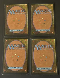 Flash Counter MTG x4 Legends Great Condition see pics front / back - Image 2
