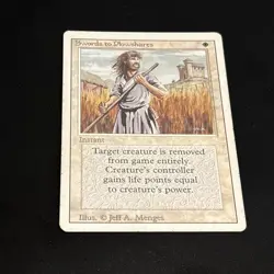 Swords to Plowshares x1 Revised-3rd Edition Ex Condition see front and back pics - Image 1