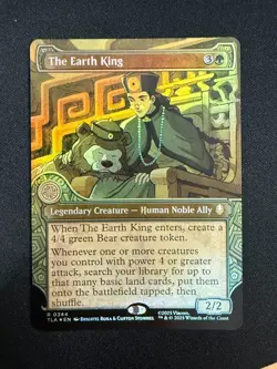 The Earth King (FOIL SHOWCASE) - Avatar (MTG) NM - Image 1