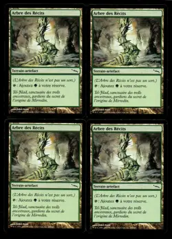 mtg 1x tree of tales mirrodin FRENCH vf fr arbre des recits magic - 4 available - Image 1