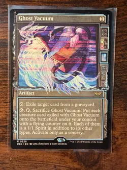 MTG - Duskmourn: House of Horrors - Ghost Vacuum Showcase Rare - 326 - NM-Mint! - Image 1