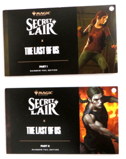 Last of Us, Part 1 and Part 2 Secret Lair Rainbow Foil SEALED MTG - Image 1