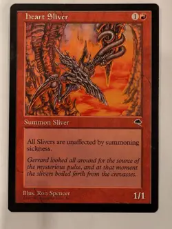 Heart Sliver - Magic the Gathering MTG Tempest Nice! - Image 1