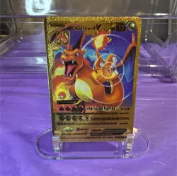 Pokemon Charizard V Gold Foil Card - Image 1
