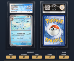 Glaceon Master Ball #025 Ace 10 Gem Mint | Prismatic Evolutions | Pokemon TCG - Image 3