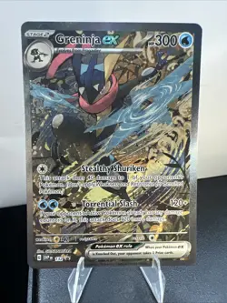 Pokemon TCG Greninja ex 132 SV: Scarlet & Violet Promo Cards SVP - Image 1