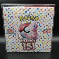 Authentic Pokemon TCG Japanese Pokemon 151 sv2a Booster Box - Factory Sealed - Image 1