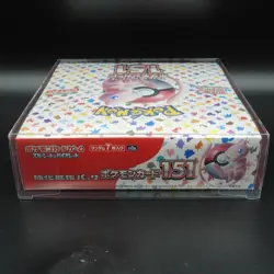 Authentic Pokemon TCG Japanese Pokemon 151 sv2a Booster Box - Factory Sealed - Image 4
