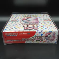 Authentic Pokemon TCG Japanese Pokemon 151 sv2a Booster Box - Factory Sealed - Image 5