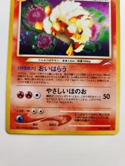 Pokemon Japanese Neo Destiny Light Arcanine Holo Rare No. 059 Moderately Played - Image 2