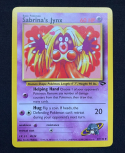 Pokemon TCG Sabrina's Jynx Gym Challenge 57/132 Regular (LP) - Image 1