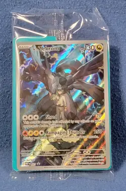 Pokemon TCG Ascended Heroes ETB N’s Zekrom 031 Black Star Promo SEALED NM - Image 1