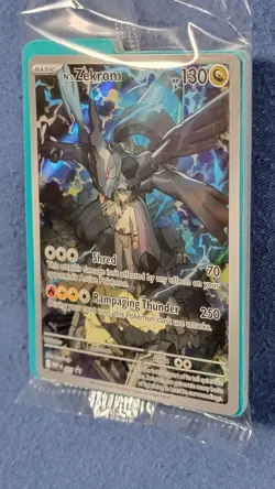 Pokemon TCG Ascended Heroes ETB N’s Zekrom 031 Black Star Promo SEALED NM - Image 2