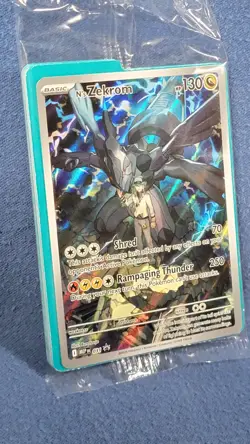 Pokemon TCG Ascended Heroes ETB N’s Zekrom 031 Black Star Promo SEALED NM - Image 3
