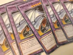 Yu-Gi-Oh Mirror Force Dragon DLCS-EN057 1st Edition NM - Image 5