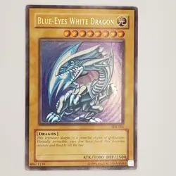 Konami Blue-Eyes White Dragon SDK-001 Kaiba Ultra Rare Holo Unlimited MP - Image 1