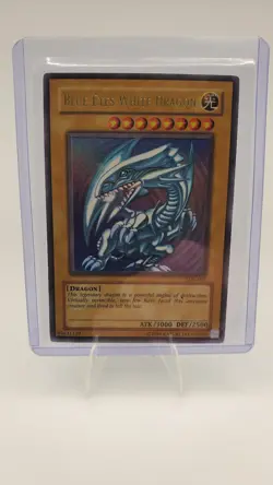 Konami Blue-Eyes White Dragon SDK-001 Kaiba Ultra Rare Holo Unlimited MP - Image 4