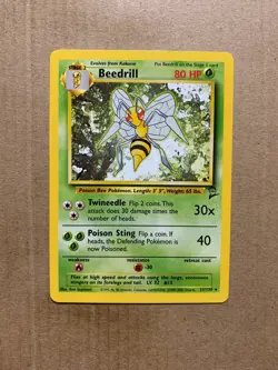Beedrill 21/130 Base Set 2 - Rare Pokemon Card - NM/Mint - Image 1