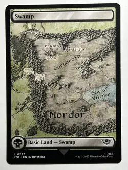 Swamp () Universes Beyond: The Lord of the Rings:Tales of Middle-earth 277 LP-NM - Image 1