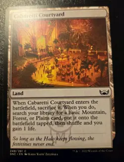 Cabaretti Courtyard 249/281 Common Streets Of New Capenna Magic: The Gathering - Image 1