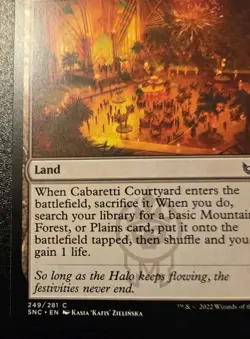 Cabaretti Courtyard 249/281 Common Streets Of New Capenna Magic: The Gathering - Image 4