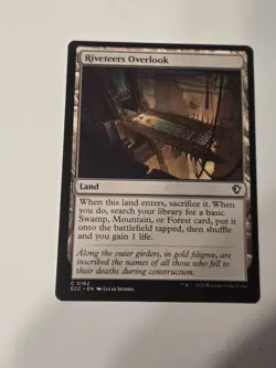 MAGIC THE GATHERING MTG COMMANDER: LORWYN ECLIPSED RIVETEERS OVERLOOK - Image 1