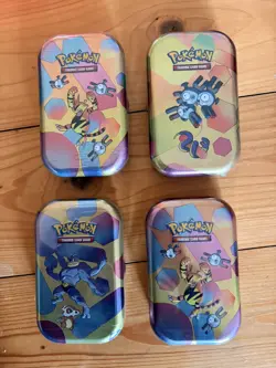 Pokemon TCG Scarlet & Violet 151 Mini Tin x 4 bundle - Image 1