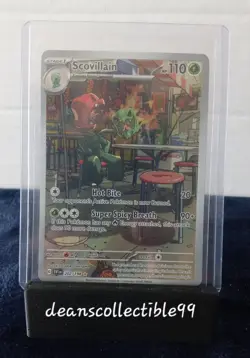 Scovillain 202/198 Pokemon SV01: Scarlet & Violet Base Set Illustration Rare NM - Image 1