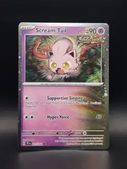 Scream Tail 077/162 Cosmos Holo | Pokemon TCG S&V Temporal Forces | NM Rare - Image 1