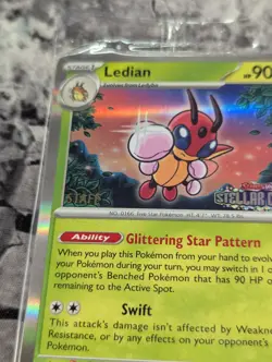 NEW SEALED Stellar Crown PreRelease Staff Promo Set of 4 Pokemon NM English - Image 1