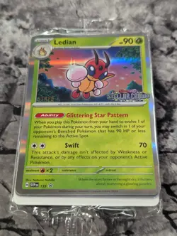 NEW SEALED Stellar Crown PreRelease Staff Promo Set of 4 Pokemon NM English - Image 2