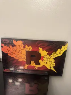 Pokemon TCG Team Rocket's Moltres Ex Ultra Premium Collection UPC Sealed - Image 1