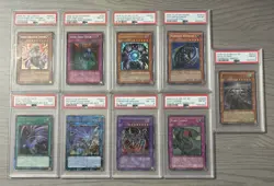 Yu-Gi-Oh! TCG PSA Graded Card Lot 1st Edition Ultimate Ultra Rare Vintage Modern - Image 1