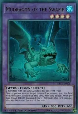 Mudragon of the Swamp - CT15-EN005 - Ultra Rare - Limited Edition - Yugioh - Image 1