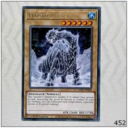 Frostosaurus - WISU-EN008 - Rare 1st Edition Yugioh - Image 1
